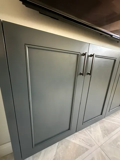 Custom cabinet door detail from an Elite Construction Group project